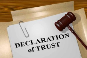 Declaration of Trust document image