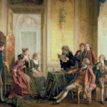 Reading the will painting by Erdmann