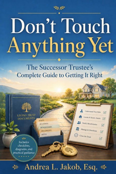 Cover of Don't Touch Anything Yet by Andrea L. Jakob